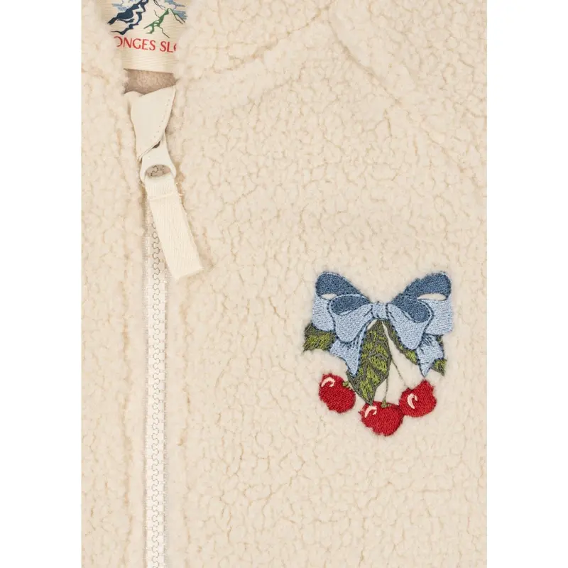 Konges Sløjd White Smoke Jazz Teddy Jacket Grs 6