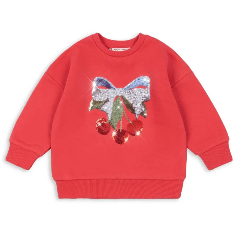 Konges Sløjd Winterberry Lou Sequin Sweat Shirt Ocs 1