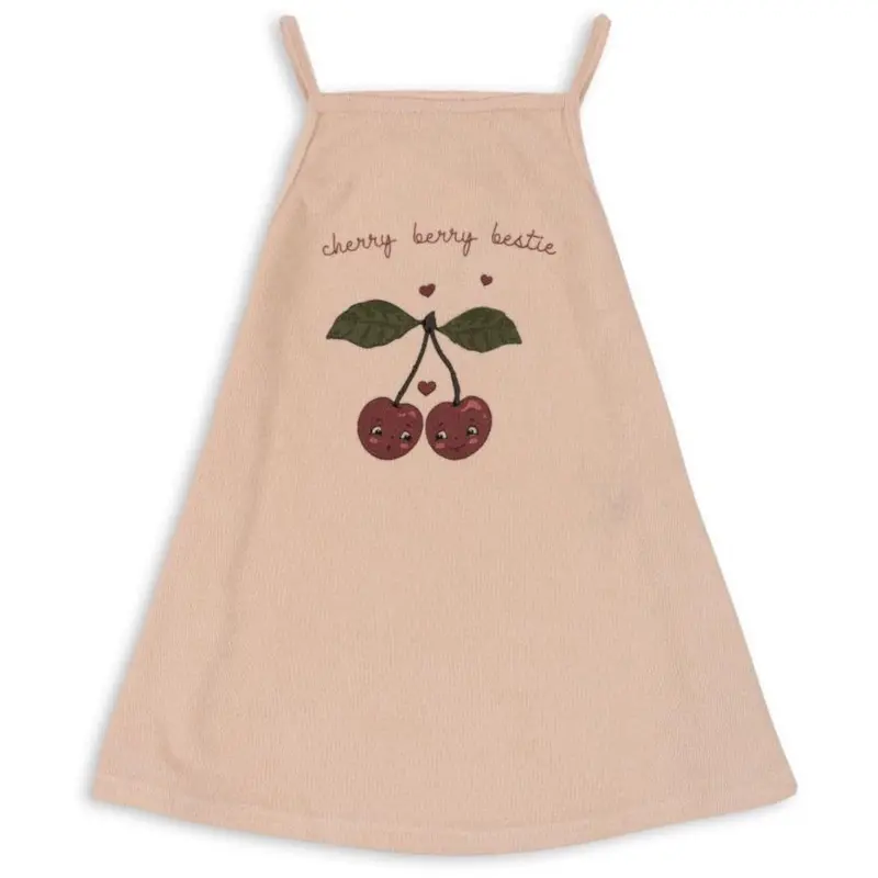 Konges Sløjd X Luksusbaby Cameo Rose Itty Strap Dress Gots - Exclusive 1