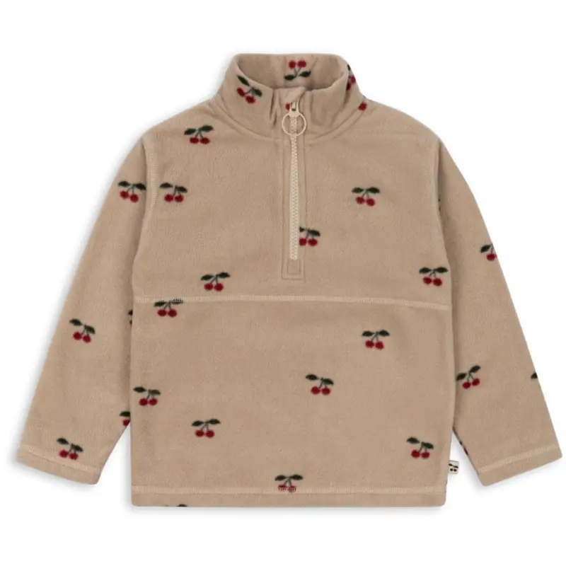 Konges Sløjd X Luksusbaby Cherry Tavi Fleece Sweatshirt Grs 1