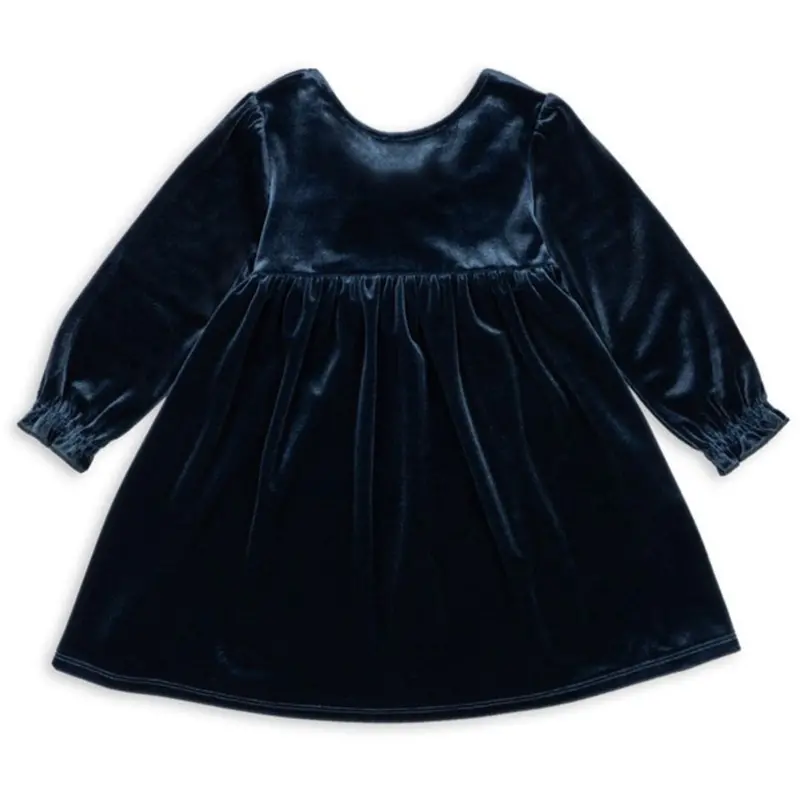 Konges Sløjd X Luksusbaby Navy Blazer Gia Bow Dress Grs 1