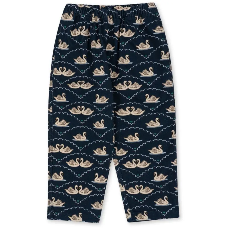 Konges Sløjd X Luksusbaby Swan Eclipse Fen Pants 1