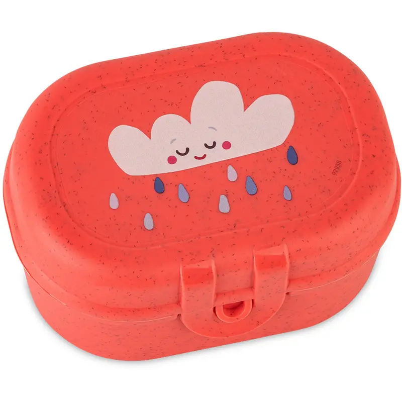 Koziol Organic Coral Red Snackbox Pascal Mini Dreams 1