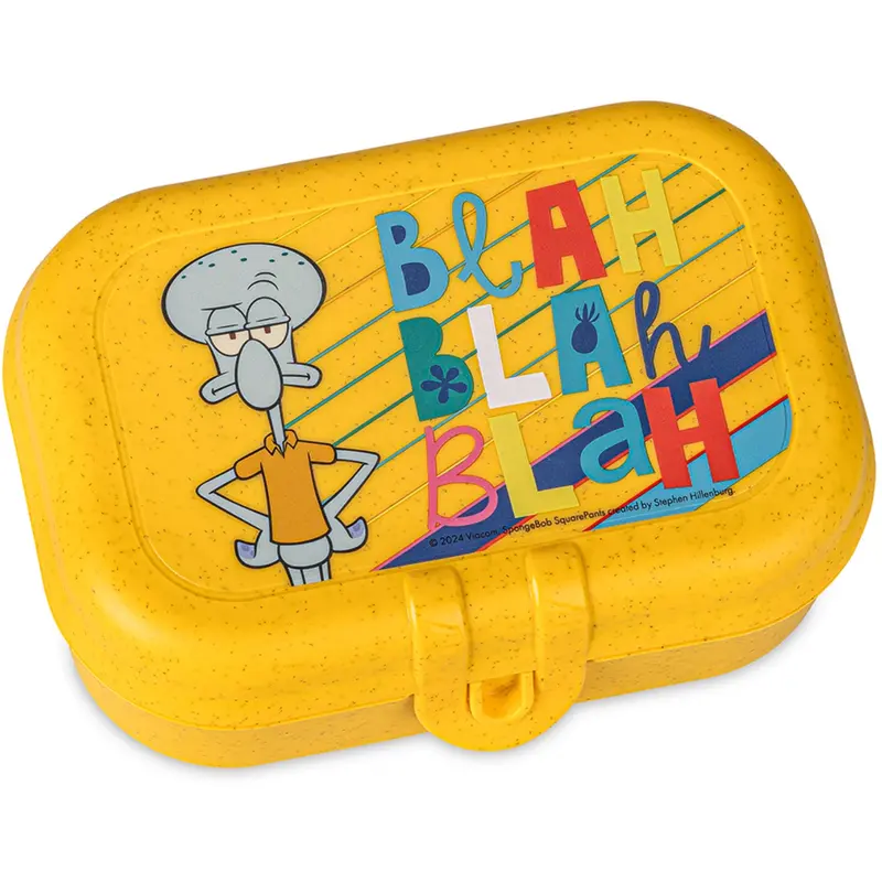 Koziol Organic Honey Yellow Lunch Box Set Pascal Ready Mini Spongebob Squidward 1