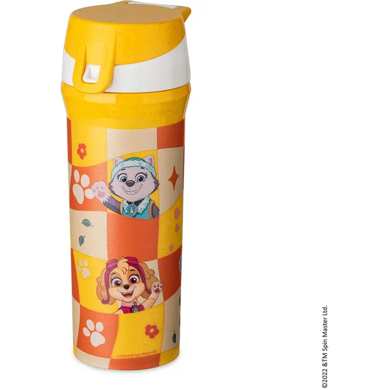 Koziol Organic Honey Yellow Water Bottle 500Ml Stan 0,5 Grow Paw Patrol 1