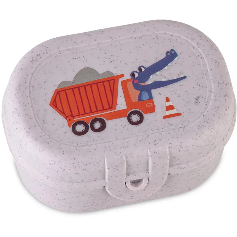 Koziol Organic Purple Grey Snackbox Pascal Mini Trucks 1