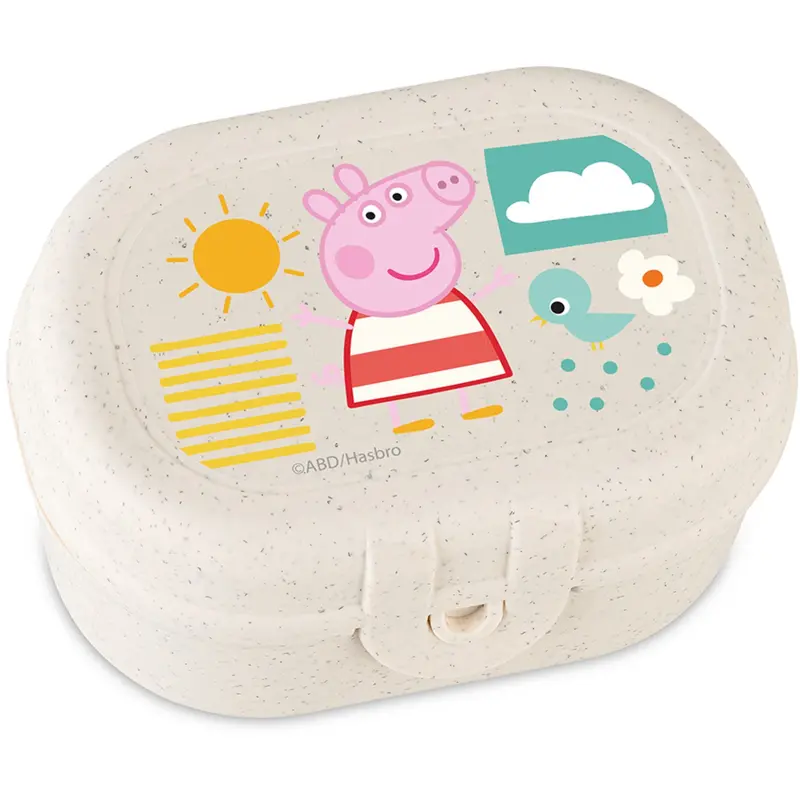 Koziol Organic Sand Snackbox Pascal Mini Peppa Pig 1