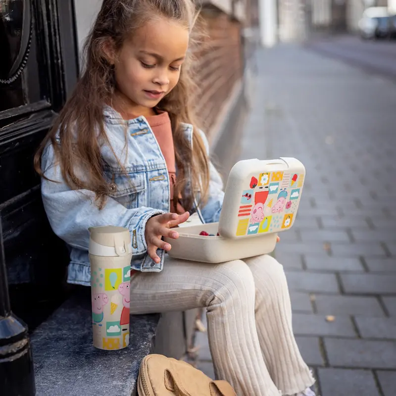 Koziol Organic Sand Water Bottle 500Ml Stan 0,5 Peppa Pig 2
