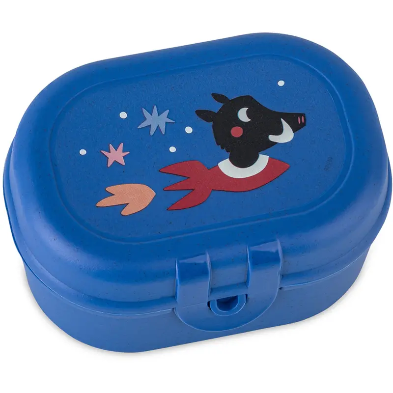 Koziol Organic Space Blue Snackbox Pascal Mini Space 1