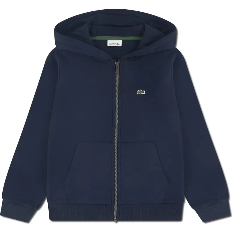 Lacoste Marine Core Fleece Full Zip Hoodie 1