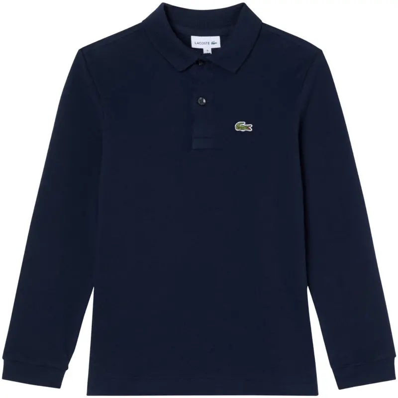 Lacoste Marine Ls Pique Polo 1