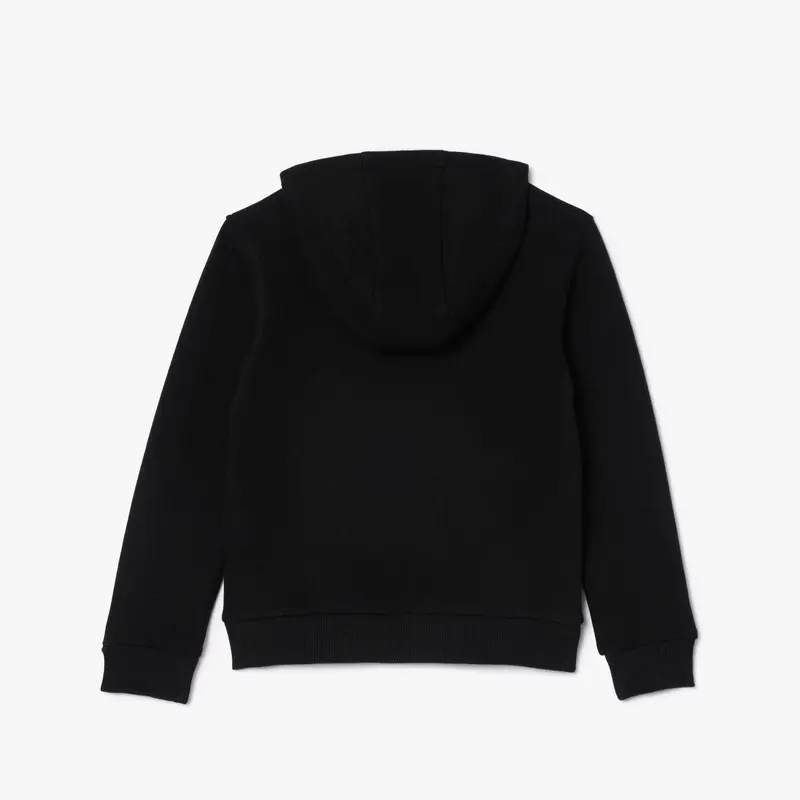 Lacoste Noir Core Fleece Full Zip Hoodie 2