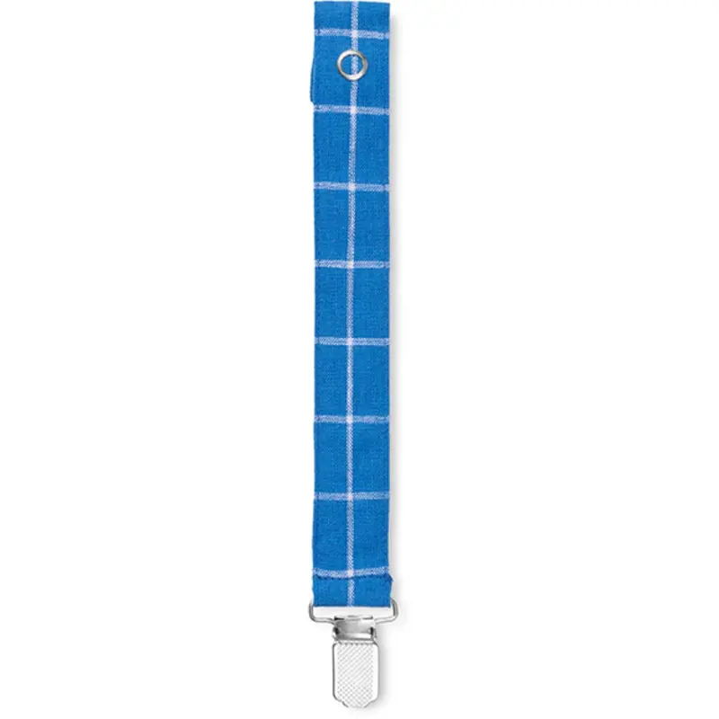 Lalaby Art Blue Pacifier Clip 1