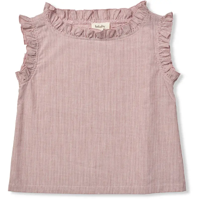 Lalaby Berry Stripe Rosie Top 1