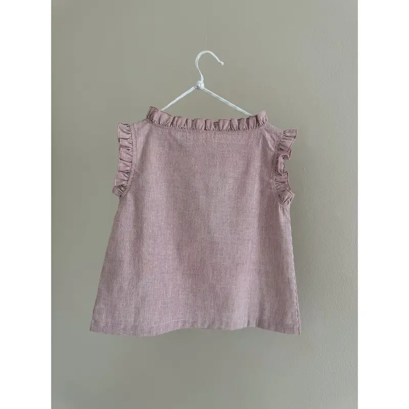 Lalaby Berry Stripe Rosie Top 2