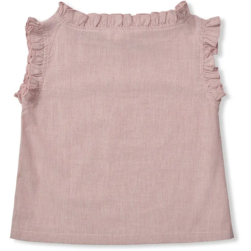 Lalaby Berry Stripe Rosie Top 4