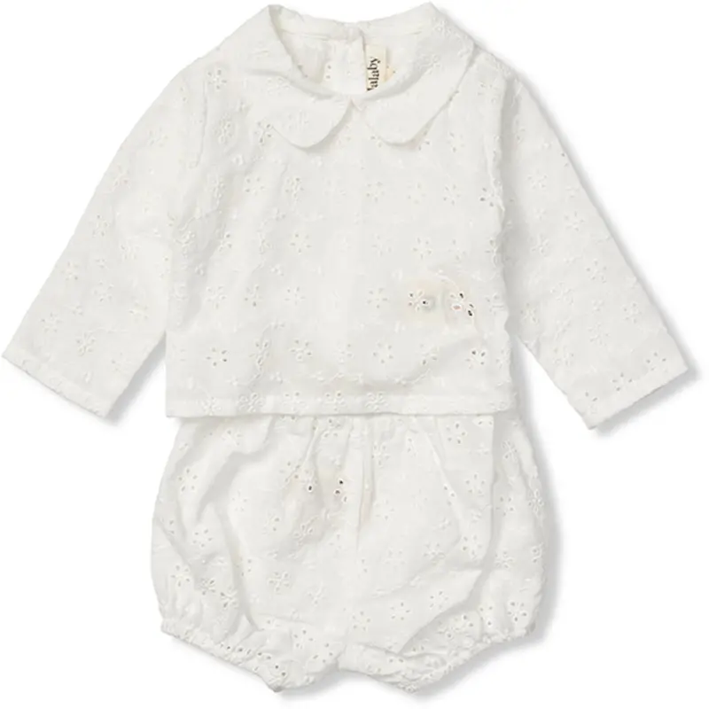 Lalaby Broderie Anglaise Vilja Set 1
