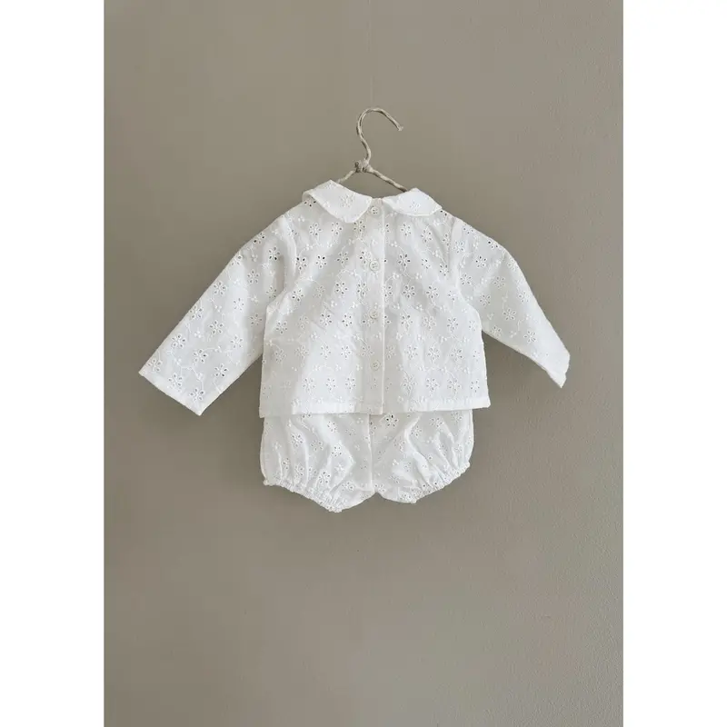 Lalaby Broderie Anglaise Vilja Set 6