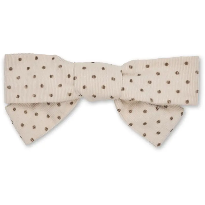 Lalaby Browndot Big Hair Bow 1