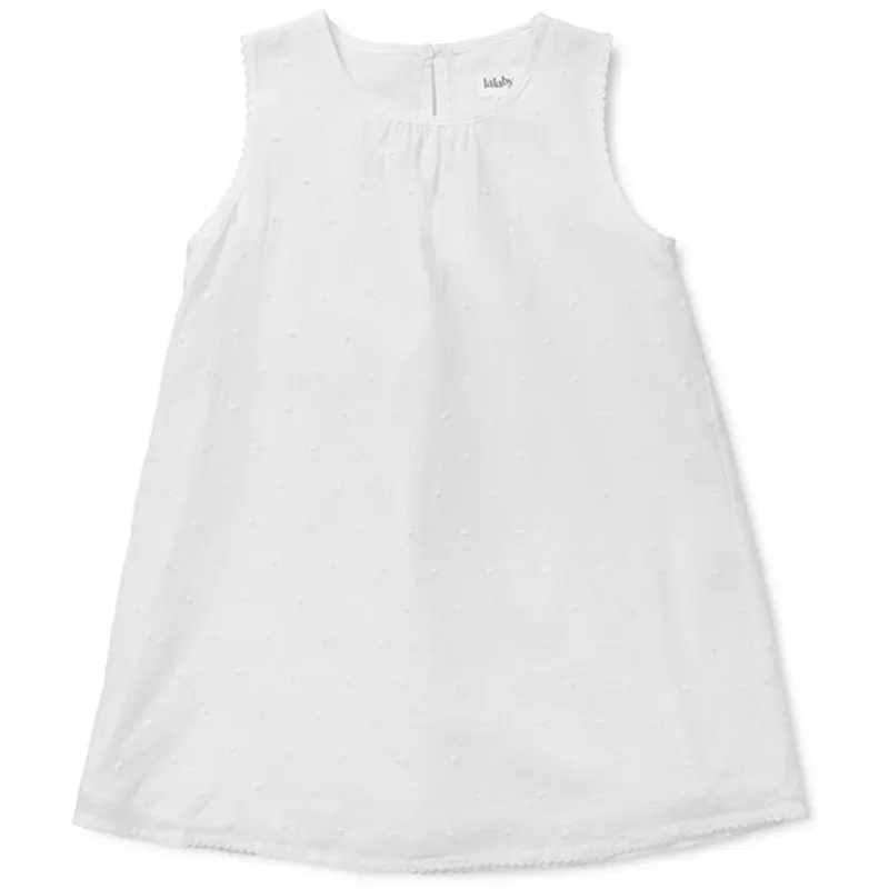 Lalaby Elinor Dress - White Dot 1
