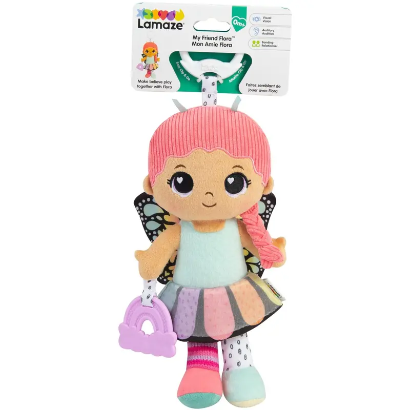 Lamaze My Friend Flora Clip & Go 1