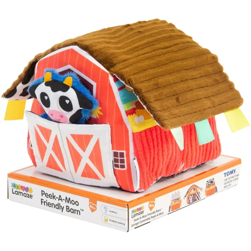 Lamaze Peek-A-Moo Friendly Barn 1