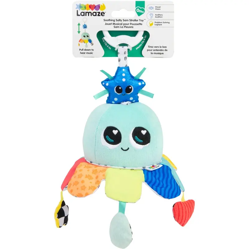 Lamaze Soothing Salty Sam Stroller Toy 1