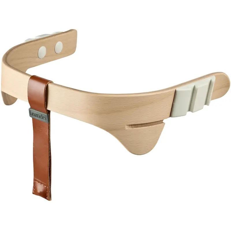 Leander Beech Nature Safety Bar For Leander High Chair 1