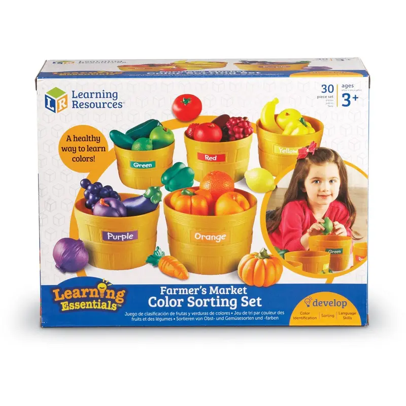 Learning Resources® Farmer's Market Colour Sorting Set 1
