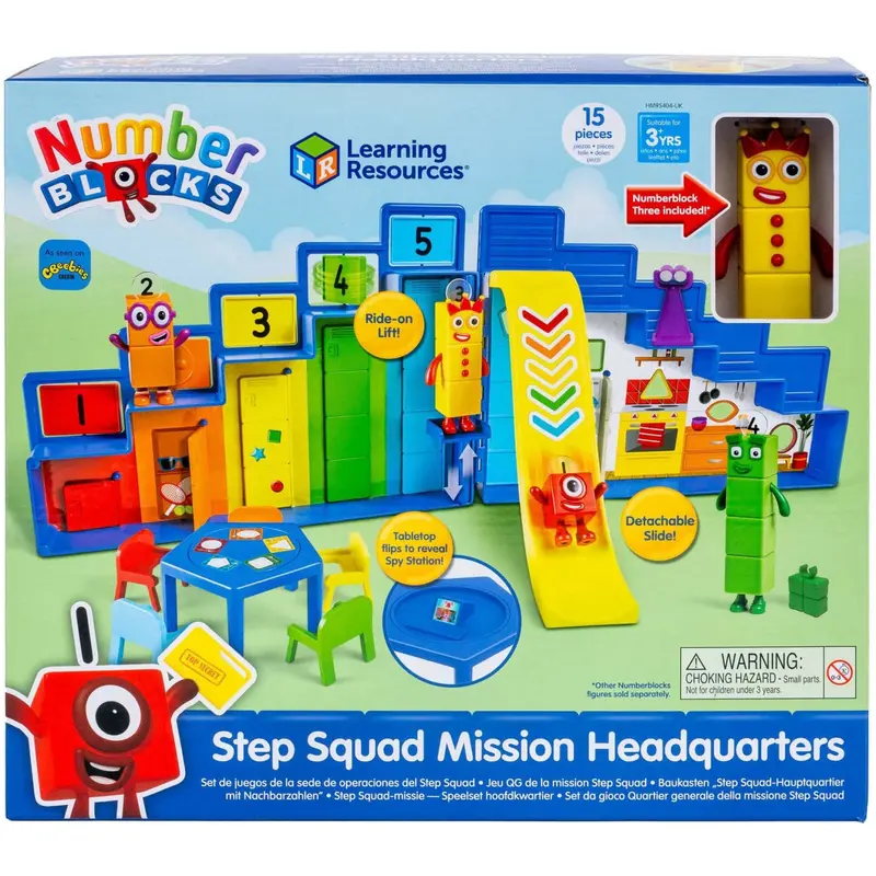 Learning Resources® Numberblocks® Step Squad Mission Headquarters 1