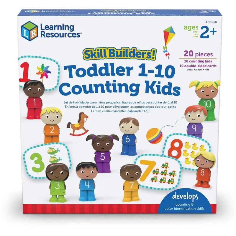 Learning Resources® Skill Builders! Toddler 1-10 Counting Kids 1
