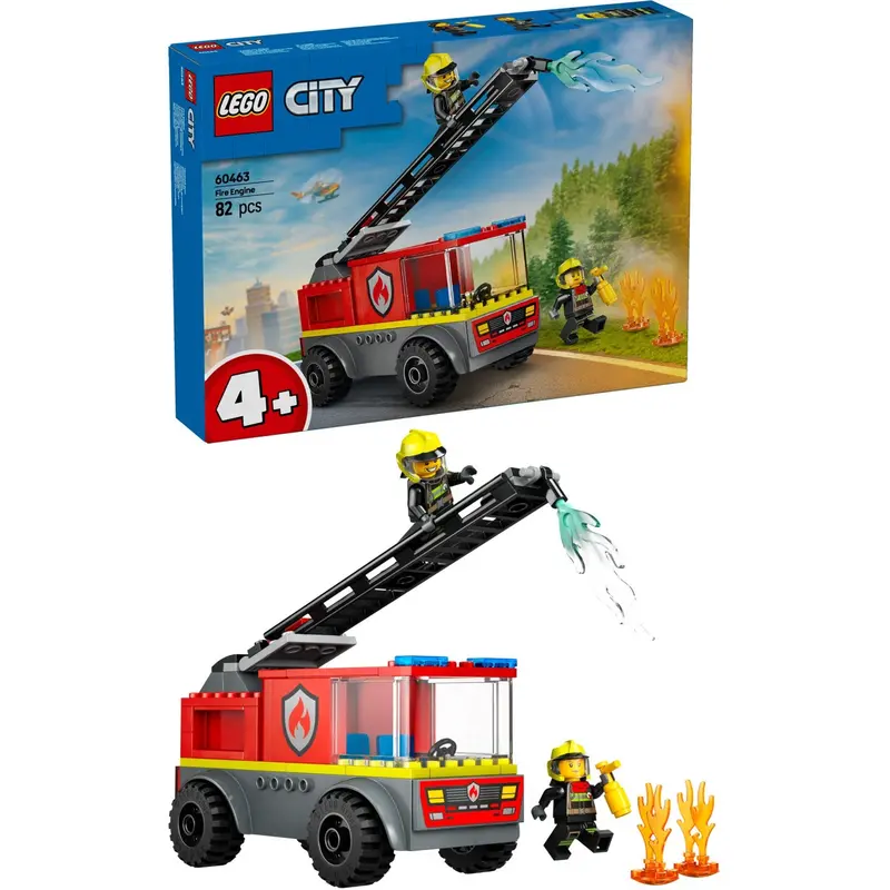 Lego® City Fire - Brandbil Med Stige 60463 2