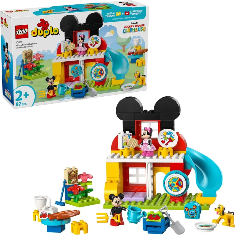 Lego® Duplo Disney Tm Mickeys Klubhus Med Minnie And Pluto 10465 1