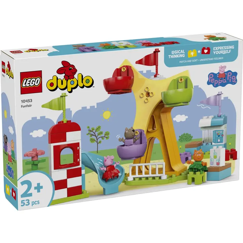 Lego® Duplo Peppa Pig - Forlystelsespark 10453 1