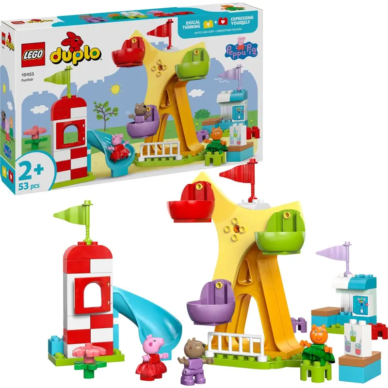 Lego® Duplo Peppa Pig - Forlystelsespark 10453 2