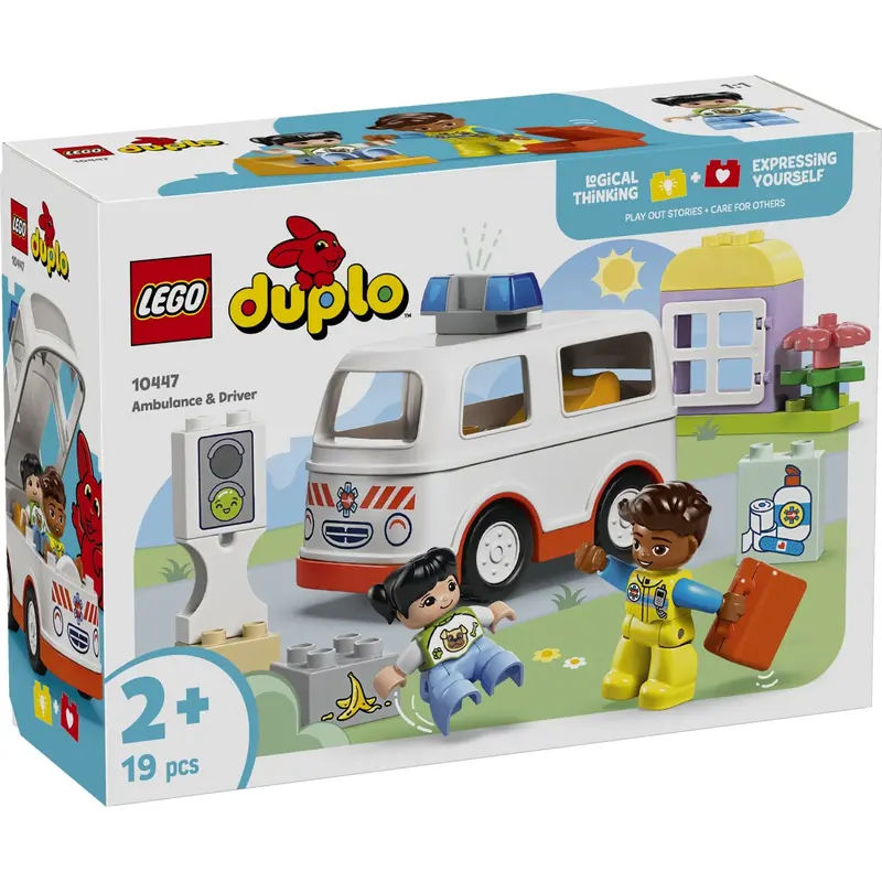 Lego® Duplo Town - Ambulance And Fører 10447 1