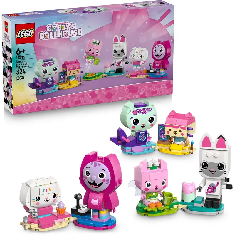 Lego® Gabbys Klodsbyggede Kattevenner 11215 1