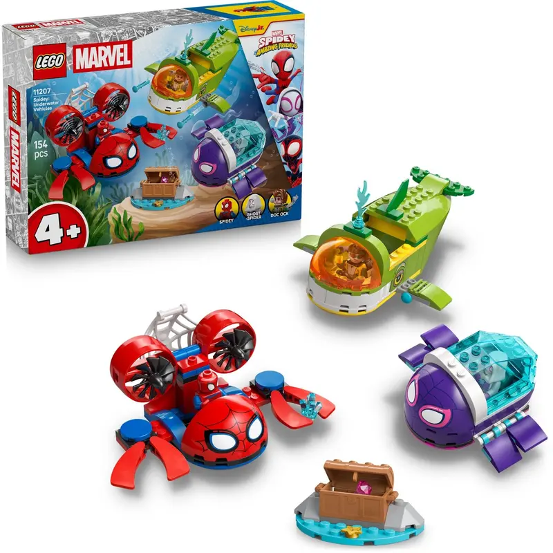Lego® Spidey: Undervandsfartøjer 11207 1