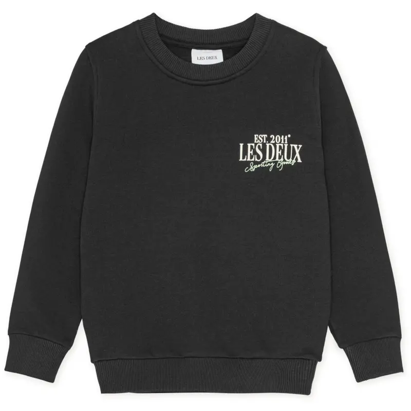Les Deux Kids Black Allen Sweatshirt Kids 1