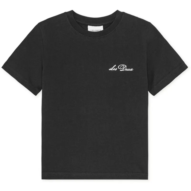 Les Deux Kids Black Crew T-Shirt Kids 1
