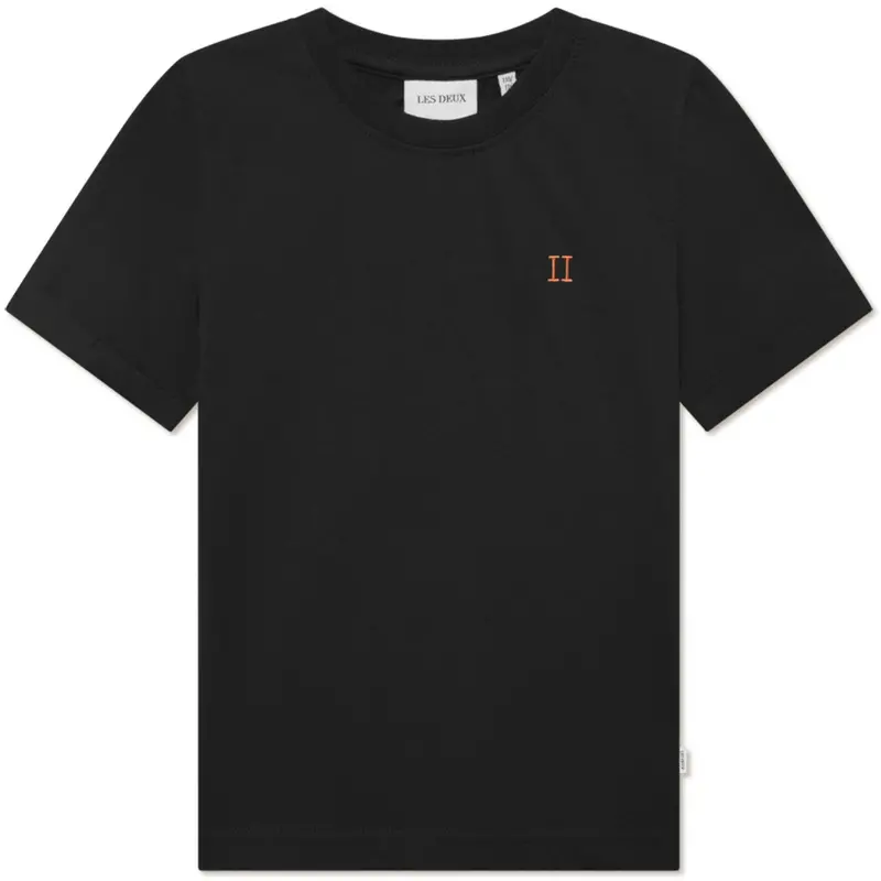 Les Deux Kids Black Norregaard T-Shirt 1