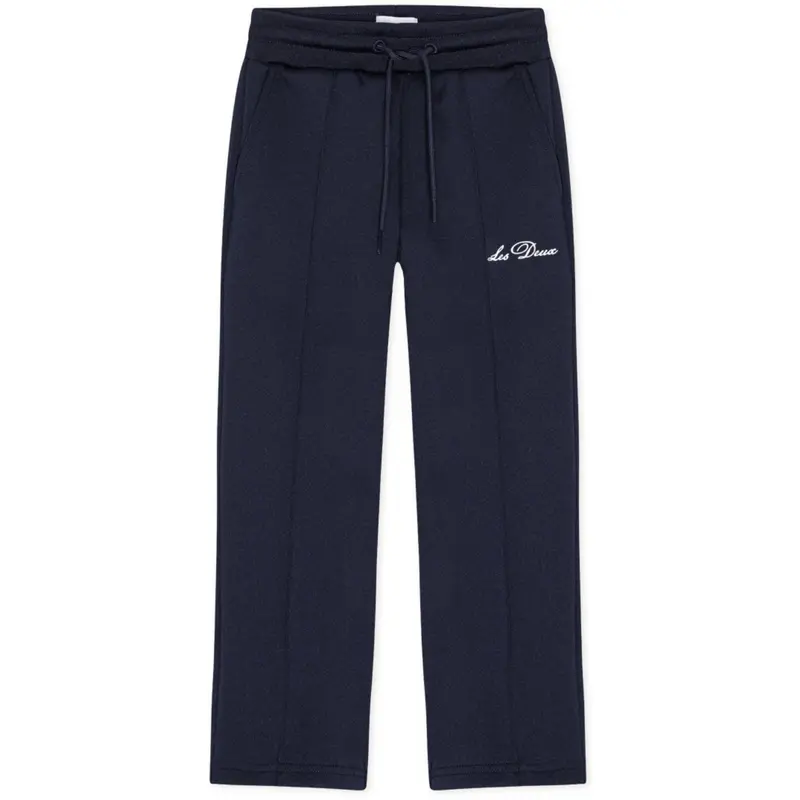 Les Deux Kids Dark Navy Ballier Crew Track Pants 1