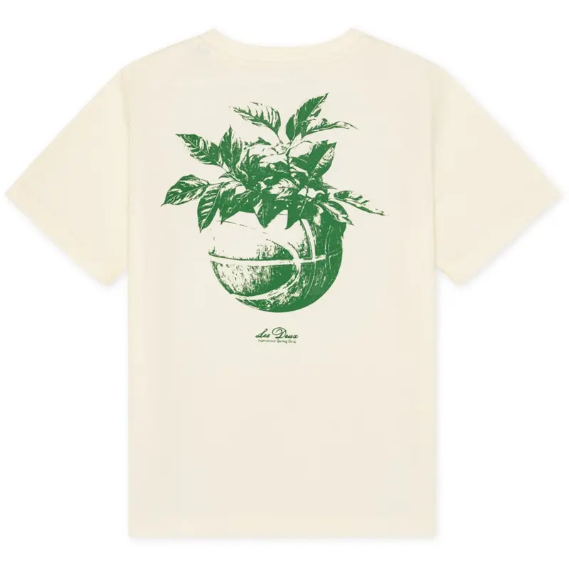 Les Deux Kids Light Ivory Plant T-Shirt Kids 1