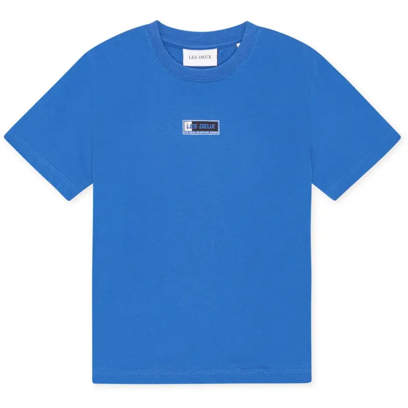 Les Deux Kids Palace Blue Sport Logo T-Shirt 1