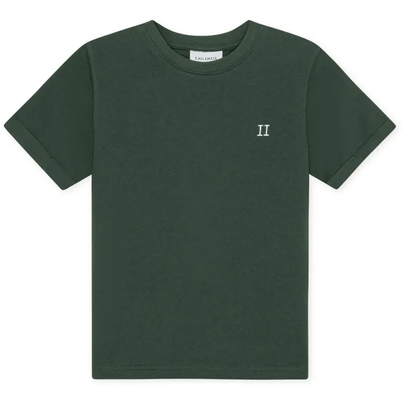 Les Deux Kids Pine Green Core Contrast T-Shirt Kids 1