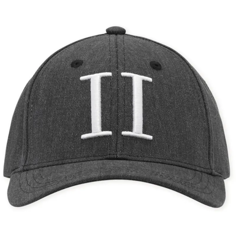 Les Deux Kids Raven Grey Encore Baseball Cap 1