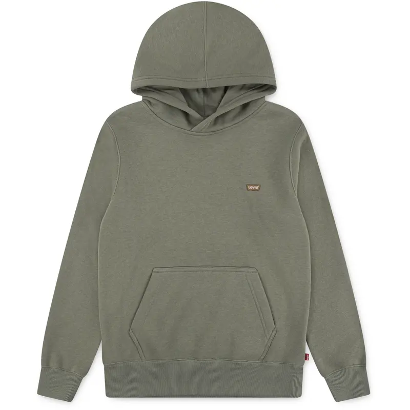 Levi's Deep Lichen Green Mini Batwing Pull Over Hoodie 1