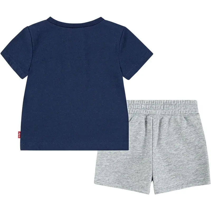 Levi's Dress Blues Lvb Batwing Tee & Knit Shorts Set 5
