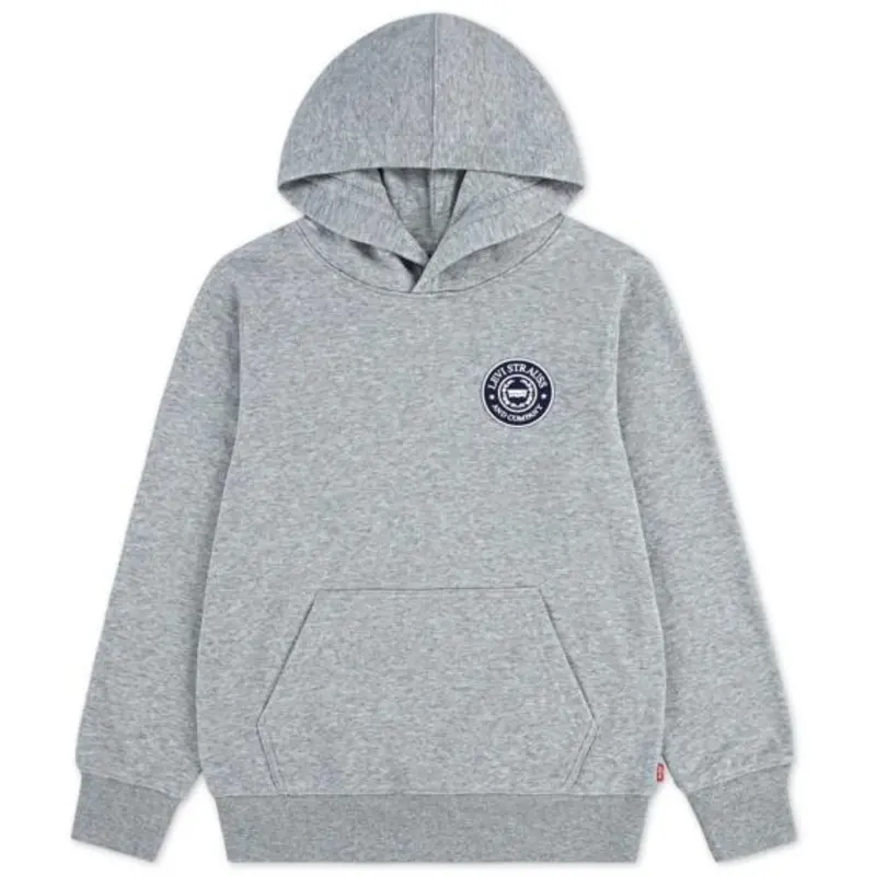 Levi's Grey Heather Lvb Modern Crest Hoodie 1