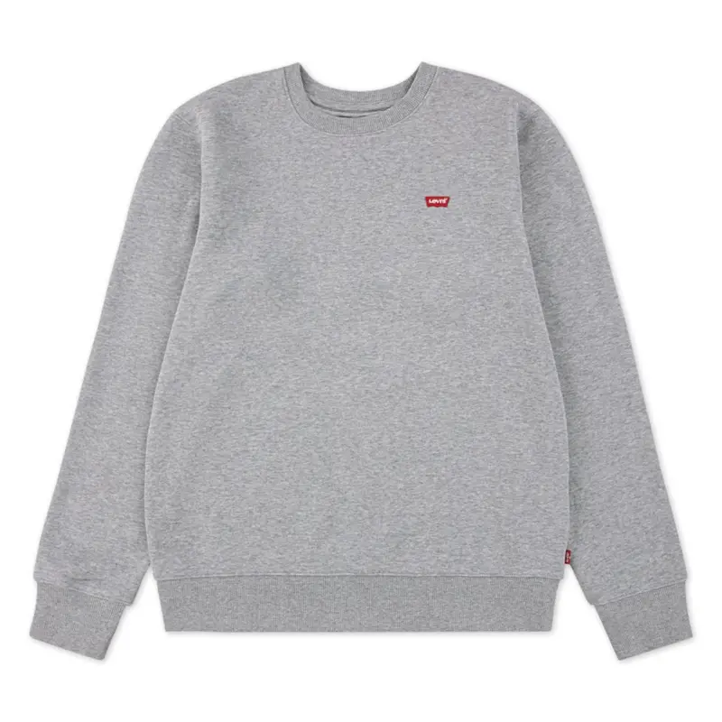 Levi's Grey Heather Mini Logo Crewneck Sweatshirt 1